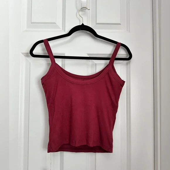 OGL Tank with built in bra in red